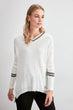 V-Neck Knitwear Sweater