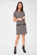 Crowbar Patterned Knit Dress