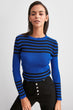 Striped Knitwear Sweater