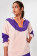 Color Block Sports Sweatshirt