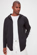 Men 'S Long-Sleeved Hooded Cardigan With Pockets