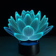 Lotus Flower Acrylic LED Lamp