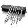 8 Pcs Stainless Steel Blackhead Remover Tool Kit