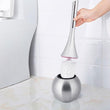 1 Pc Toilet Brush & Holder with Stainless Steel Base