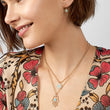 Bohemian Elegant Long Gold Color Metal Chain Multi Layer Necklaces For Women