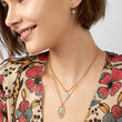 Bohemian Elegant Long Gold Color Metal Chain Multi Layer Necklaces For Women