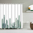 Tropical Cactus Shower Curtain