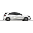 2pcs/lot 220x8cm  Side Stripes Car Wrap Vinyl