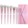 10pcs Luxury Pink Handle Makeup brushes set
