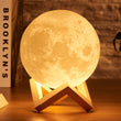 Rechargeable 3D Moon lamp