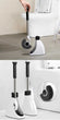 Stainless Steel handle Toilet Brush & Holder