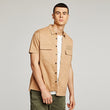 Casual Short Sleeve Slim Fit Shirt