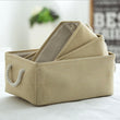 Thick Cotton Linen Storage Box