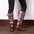 Genuine Leather Bohemian Women Boots