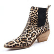 Spring/Autumn Leopard Print Boots for Women